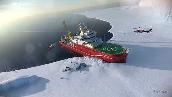 The RRS Sir David Attenborough is one of the most advanced polar vessels in the world.