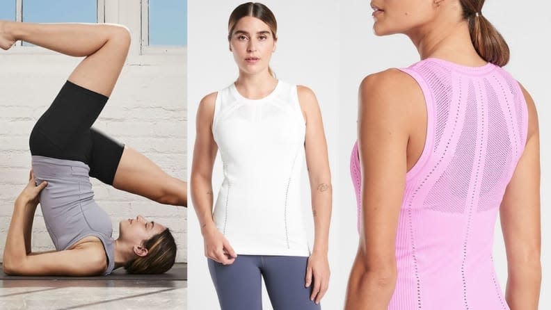 Breathe easily with this best-selling tank that fits like a glove.