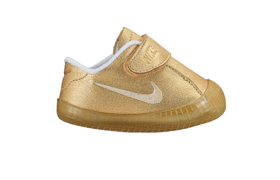 Nike Baby Trainers in Gold, £39.95, Harrods