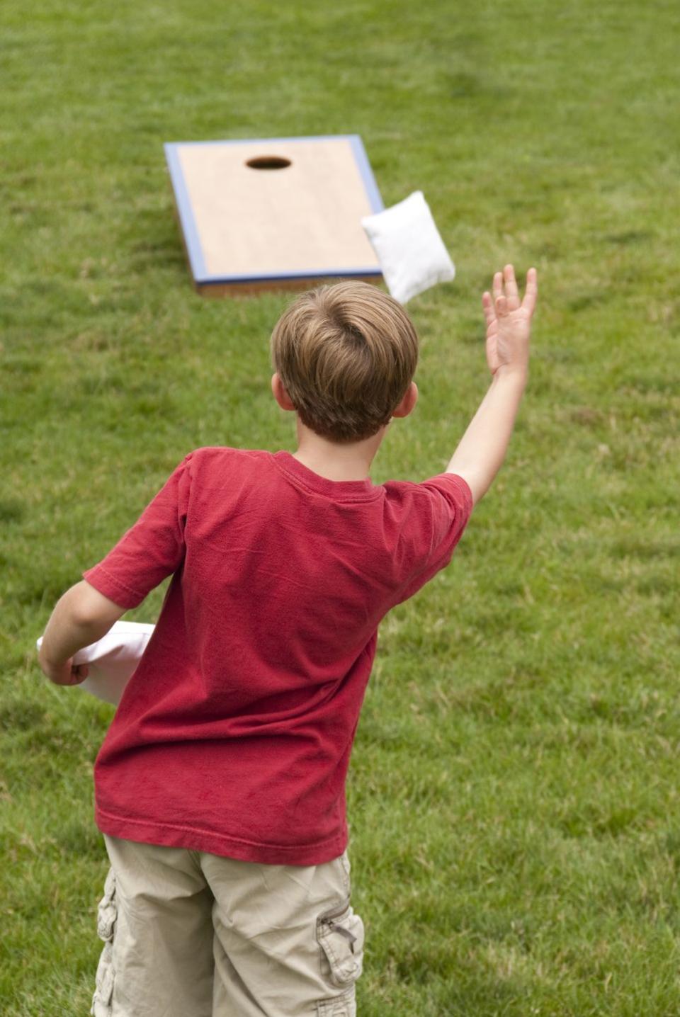 13) Play a Backyard Game