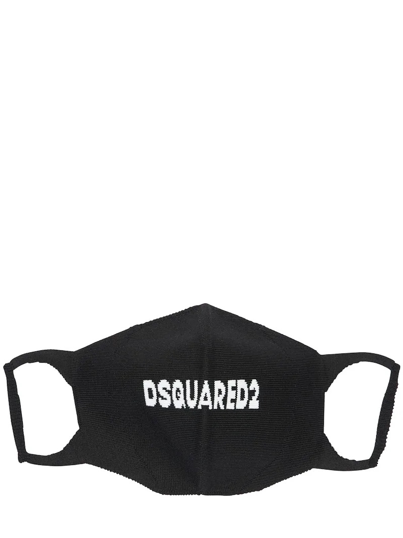 DSQUARED2 Techno Knit Face Mask