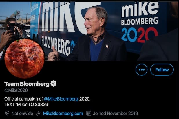 @Mike2020 campaign Twitter account