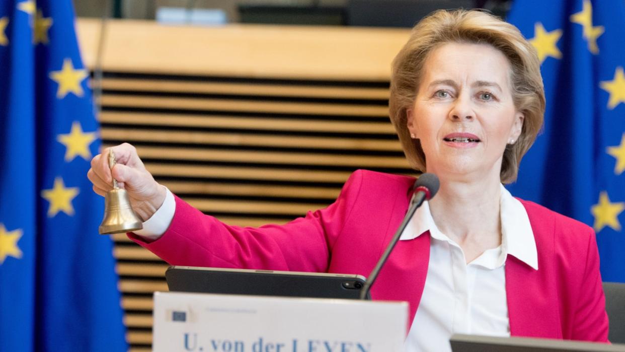 EU-Kommissionspräsidentin Ursula von der Leyen hat sich bei ihrem Konzept eng an dem Vorschlag Deutschlands und Frankreichs orientiert - geht aber deutlich darüber hinaus.