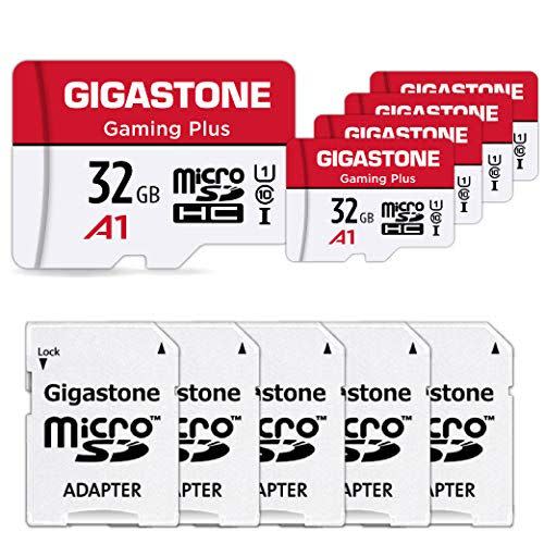 4) Gigastone 32GB 5-Pack Micro SD Card