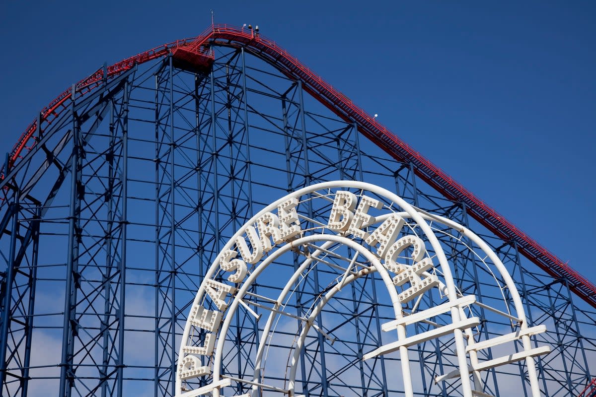 Big One, or ‘Pepsi Max’, has been Pleasure Beach’s crown jewel for decades (Getty)