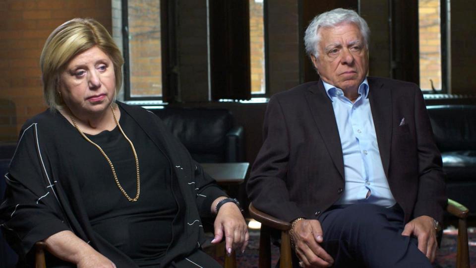 PHOTO: Ruth and Phil Markel, the parents of Dan Markel, spoke in a '20/20' interview with ABC News' Matt Gutman. (ABC News)