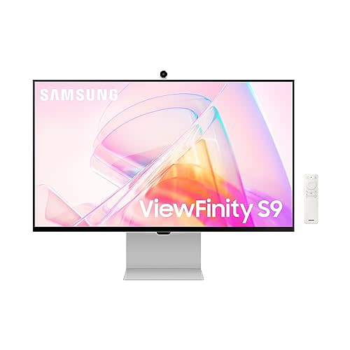 SAMSUNG 27" ViewFinity S9 Series 5K Computer Monitor, Thunderbolt 4, DisplayPort, Matte Display…