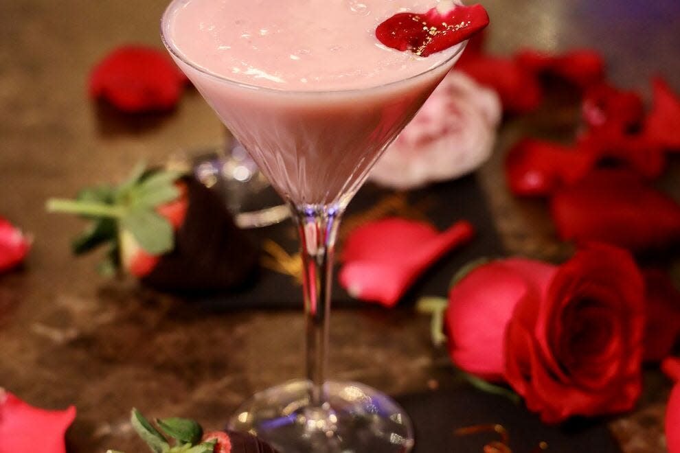 Order the Chocolate Covered Strawberry at Vanderpump Cocktail Garden in Las Vegas