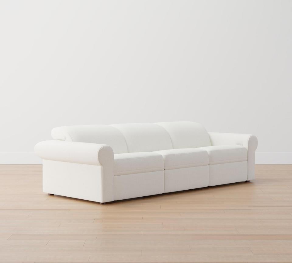 2) Ultra Lounge Upholstered Reclining Sofa