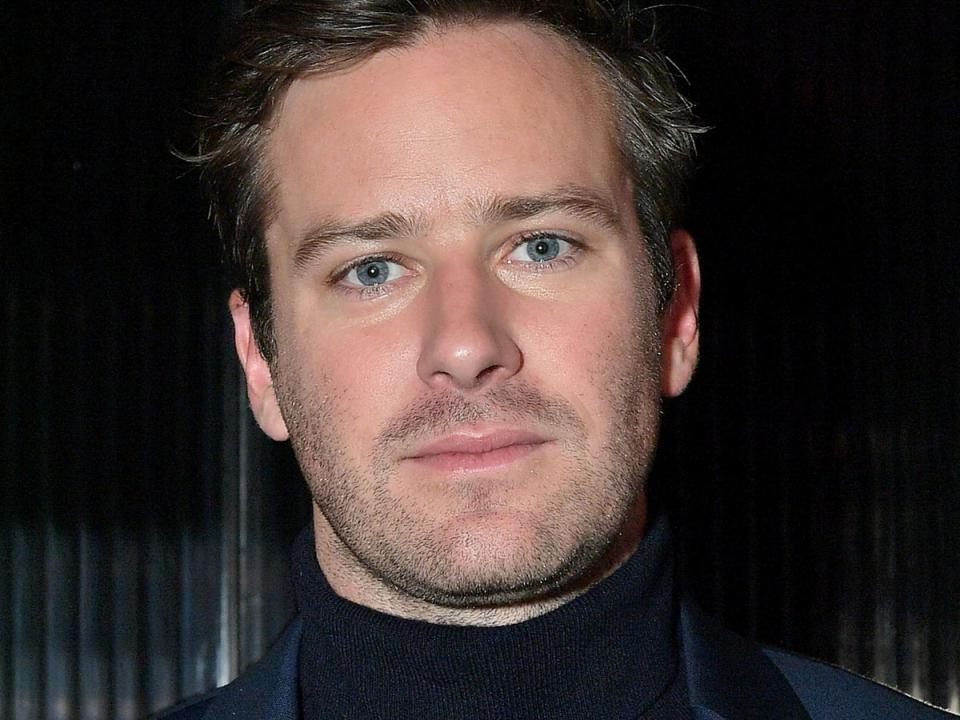Armie Hammer says cannibal rumours were ‘bizarre’ (Getty Images)