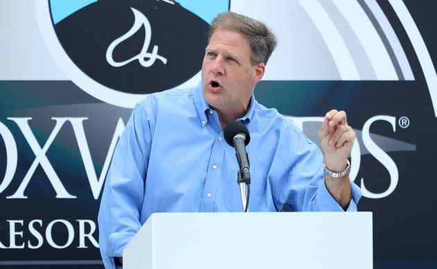 New Hampshire Gov. Chris Sununu (R) said he would have voted against the American Rescue Plan if he had been in the Senate.  (Photo: Maddie Meyer/Getty Images)