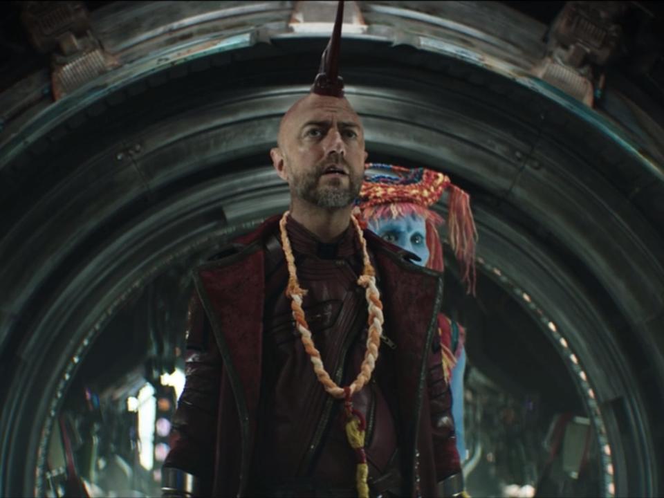 Sean Gunn as Kraglin in "Thor: Love and Thunder."