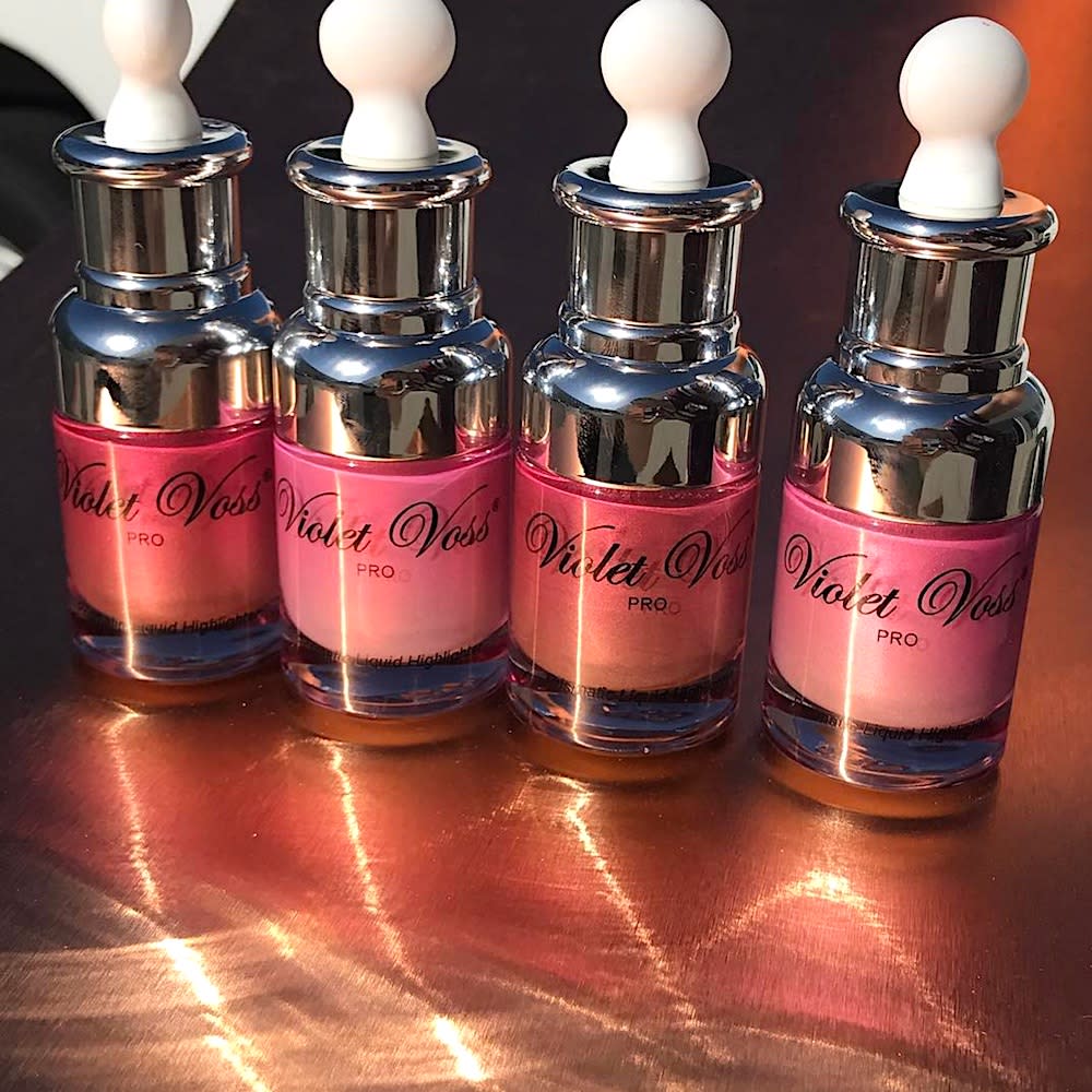 Violet Voss is actually coming out with four prismatic liquid highlighters for your glowing needs