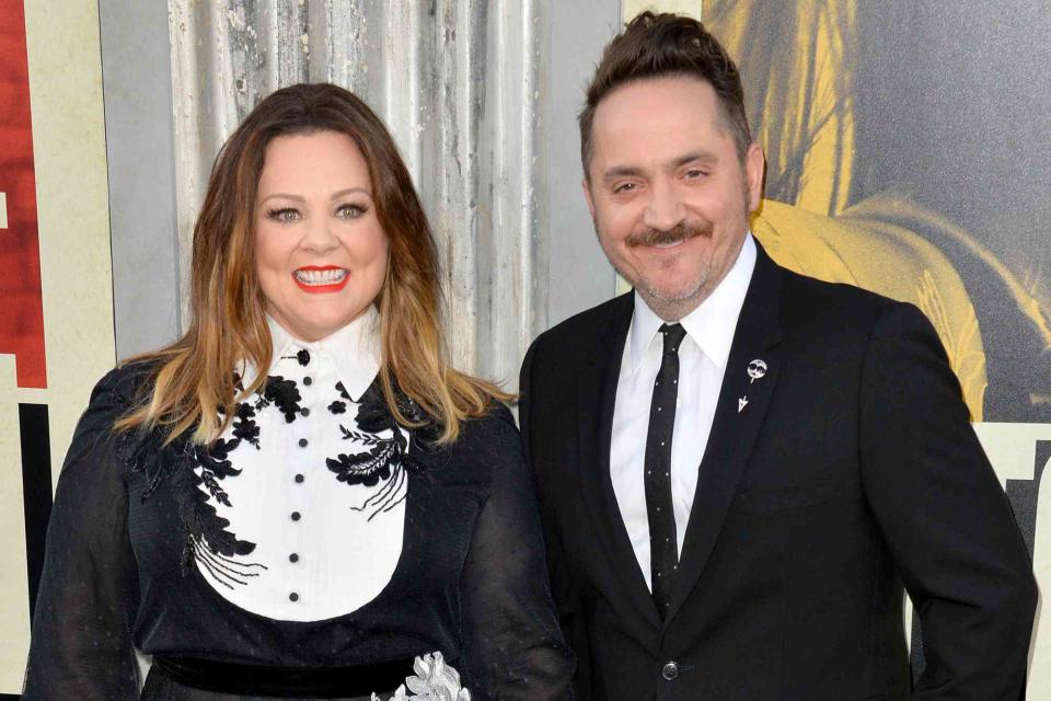 <p>Shutterstock/Paul Smith/Featureflash Photo Agency</p> Melissa McCarthy and Ben Falcone in 2019.