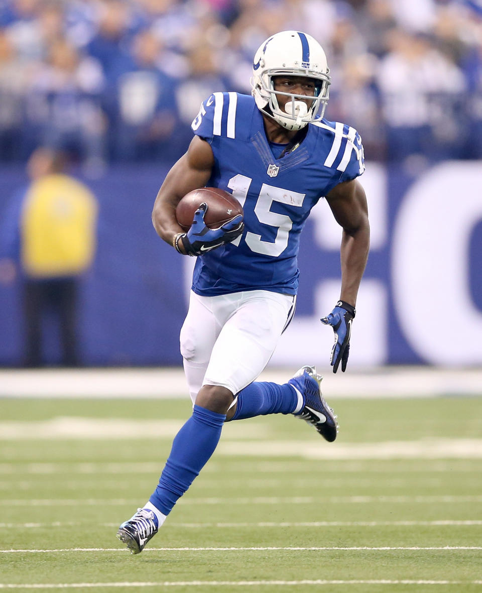 Dorsett is a Miami Hurricane speed demon who flashed as a rookie last year, but lacked consistency and dealt with injury problems. If you buy into the Andrew Luck bounce back hype -- as I do -- then the combination of Moncrief and Dorsett is vital. Dorsett isn't completely unlike T.Y. Hilton -- he's a smaller receiver who can change the game on a dime. The former first-round draft pick should be able to create plenty of mismatches for Luck, and his ability to line up all over the field is another plus.