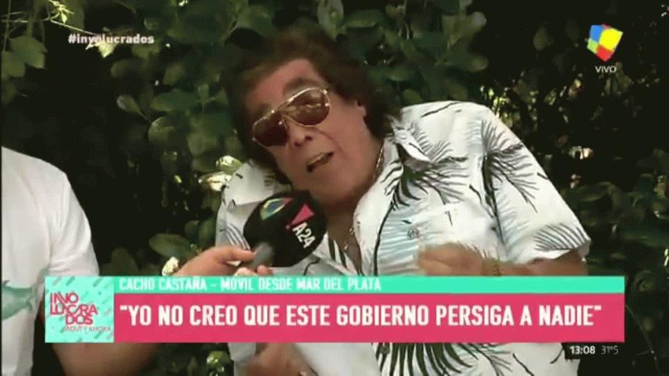 Cacho dio un móvil para el nuevo programa de Mariano Iúdica y causó indignación con sus dichos. Foto: Captura América TV