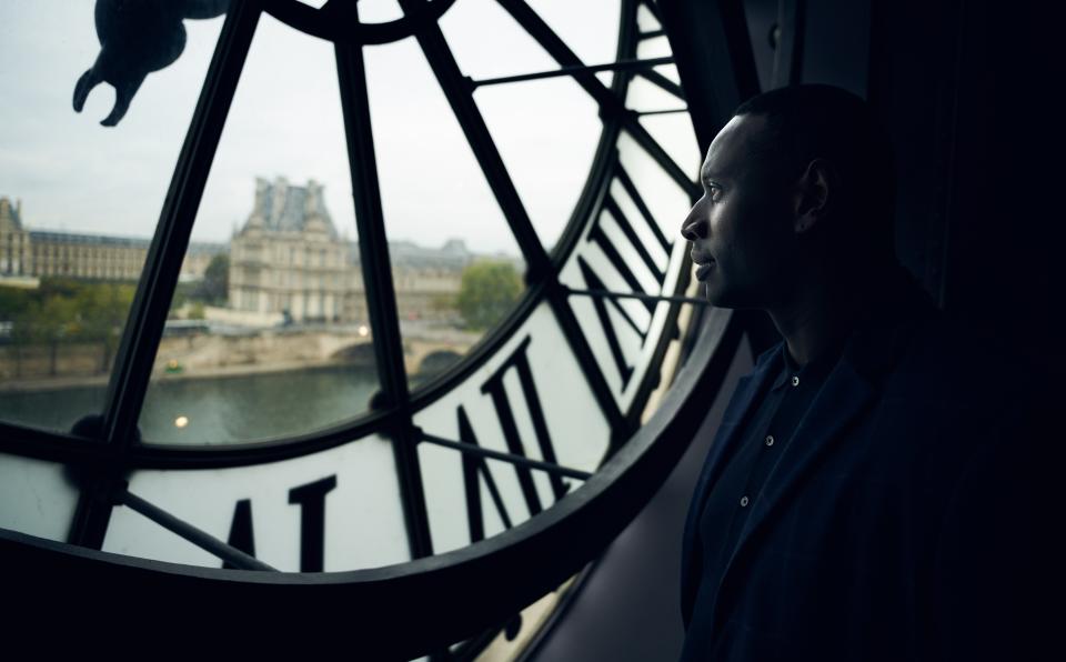 While much of the show was filmed in Paris, like this scene at the Musée d'Orsay, the second half of the first season travels beyond the city's borders.