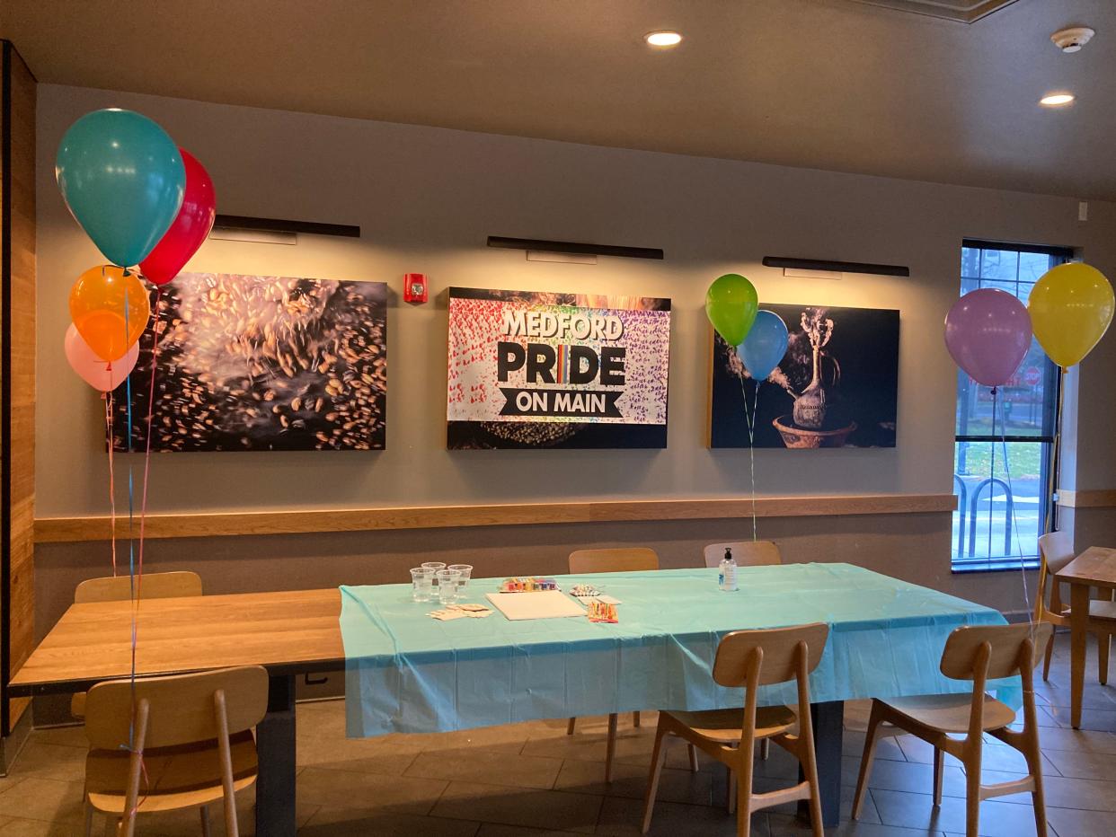 Medford Pride on Main Pride Nights are back at Starbucks on 513 RT 54 for LGBTQ+ middle and high school students and allies.