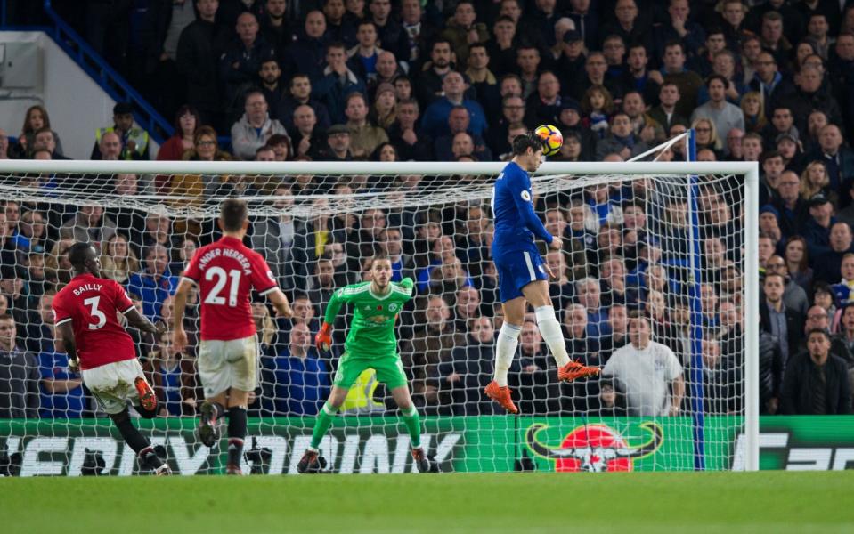 David de Gea was one of Manchester United’s only performers at Stamford Bridge