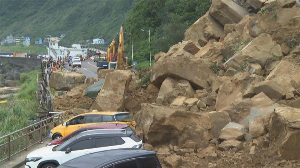 馮迪索必備！基隆山崩「瑞典坦克」幾乎無損還開進車廠　網驚：名不虛傳