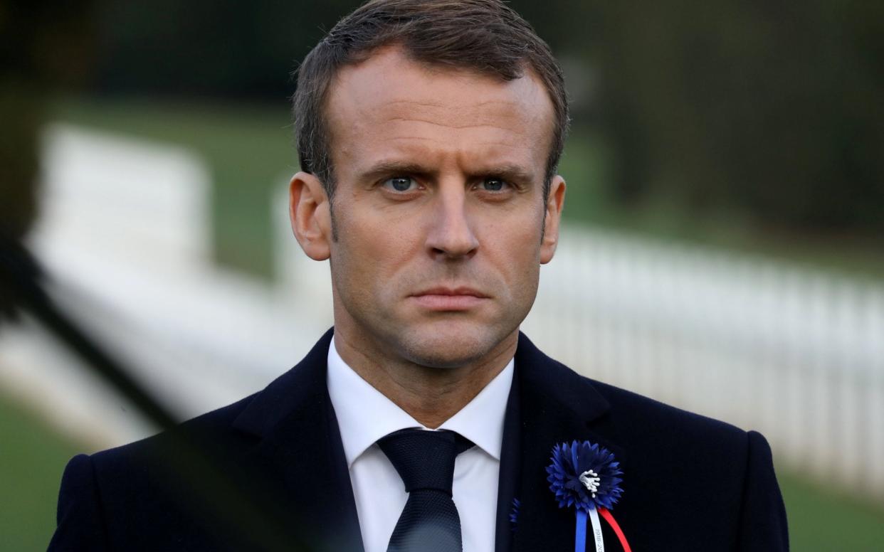 French President Emmanuel Macron said it was entirely 'legitimate' to pay tribute to Philippe Pétain as a WWI hero despite his 'disastrous' role in collaborationist France in WWII - REUTERS