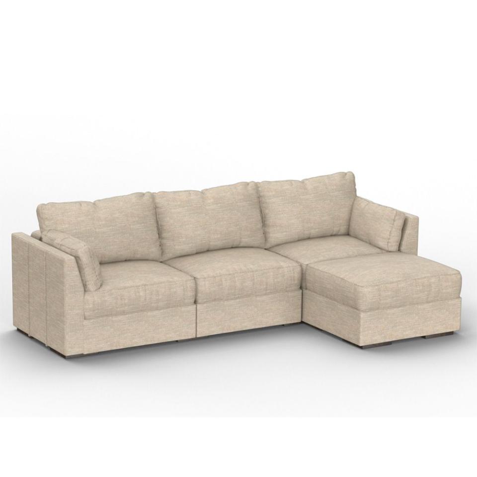 <p><a href="https://go.redirectingat.com?id=74968X1596630&url=https%3A%2F%2Fwww.lovesac.com%2Fsactionals%2F4-seats-5-sides-sactional-beachwood-rained-chenille.html&sref=https%3A%2F%2Fwww.cosmopolitan.com%2Flifestyle%2Fg42676775%2Fmost-comfortable-couches-sofas%2F" rel="nofollow noopener" target="_blank" data-ylk="slk:Shop Now;elm:context_link;itc:0;sec:content-canvas" class="link ">Shop Now</a></p><p>Sactional</p><p>lovesac.com</p><p>$3780.00</p>