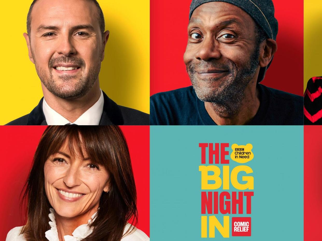 The Big Night in raises money for Comic Relief and Children in Need: BBC