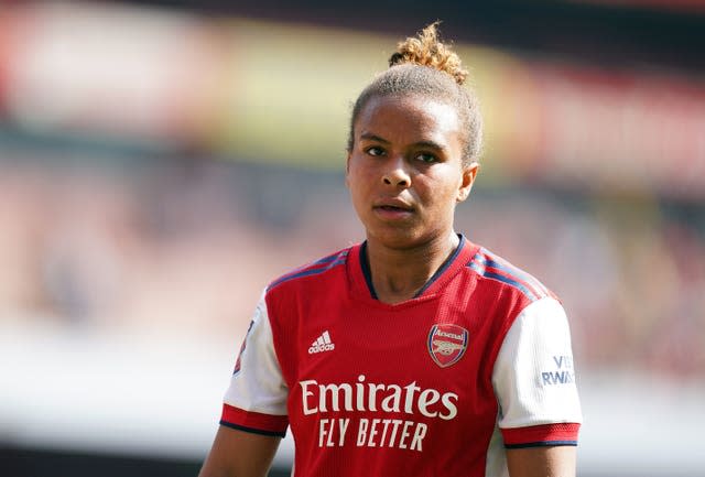 Parris scored only one WSL goal for Arsenal (Mike Egerton/PA).