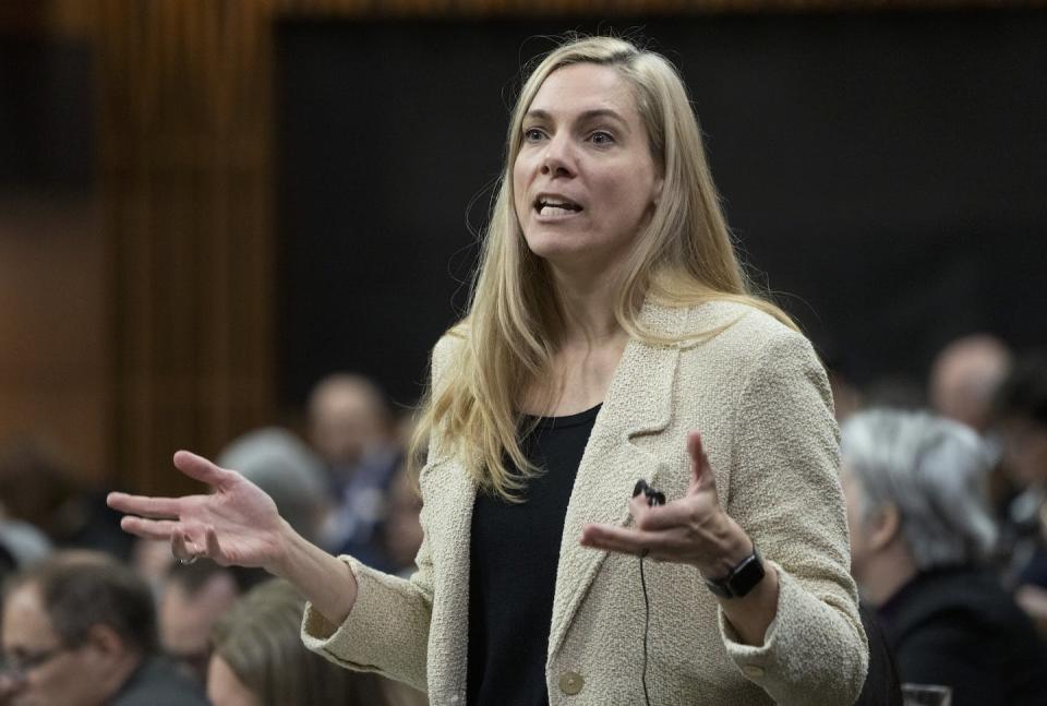 Federal sport minister Pascale St-Onge has said there is no coherence in Canada’s safe sport system. THE CANADIAN PRESS/Adrian Wyld