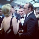 Julie Bowen and Kevin Spacey. <a href="http://web.stagram.com/feed/#WHCD" rel="nofollow noopener" target="_blank" data-ylk="slk:#WHCD;elm:context_link;itc:0;sec:content-canvas" class="link ">#WHCD</a>