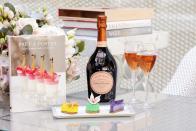 <p>Did someone say cake and champagne? Laurent-Perrier and The Berkeley have teamed up to offer a very chic afternoon out inspired by the hotel's legendary fashion afternoon tea Prêt-à-Portea. For spring/summer 2021 sweet treats will look like Valentino gowns, Isabel Marant separates and Versace's ocean-inspired new-season pieces, all ready be washed down with Laurent-Perrier’s much-admired Cuvée Rosé. As part of Taste of London in Regent's Park, ticket-holders will be treated to masterclasses with The Berkeley’s executive Pastry chef, Mourad Khiat, who will share his culinary secrets.</p><p><a href="https://london.tastefestivals.com/things-to-do/laurent-perrier-pret-a-portea-experience/" rel="nofollow noopener" target="_blank" data-ylk="slk:Prêt-à-Portea;elm:context_link;itc:0;sec:content-canvas" class="link ">Prêt-à-Portea </a>will be featured at Taste of London from 7 - 11 July 2021</p>