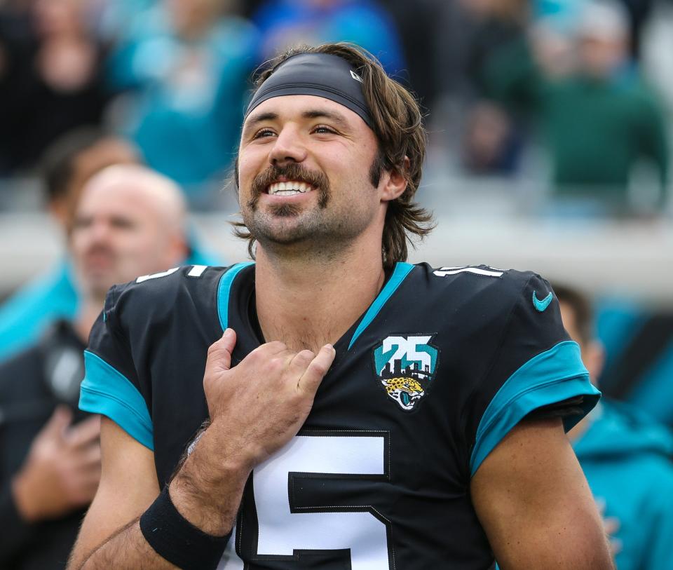 Gardner Minshew was the starting quarterback for the Jaguars in 21 games during the 2019 and 2020 seasons.