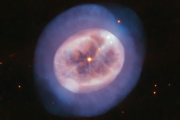 <p>Une étoile dite "Jellyfish" dans la constellation d'Orion immortalisée par le télescope Hubble 16 août 2019.</p>