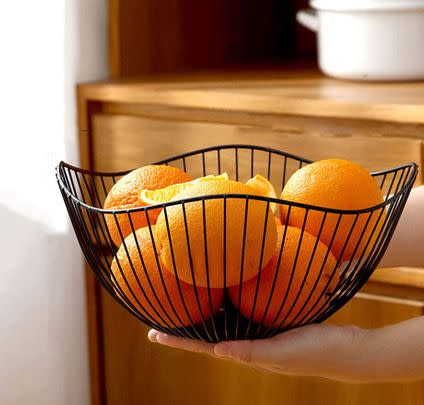 This minimalist fruit bowl would look super chic in a monochrome kitchen