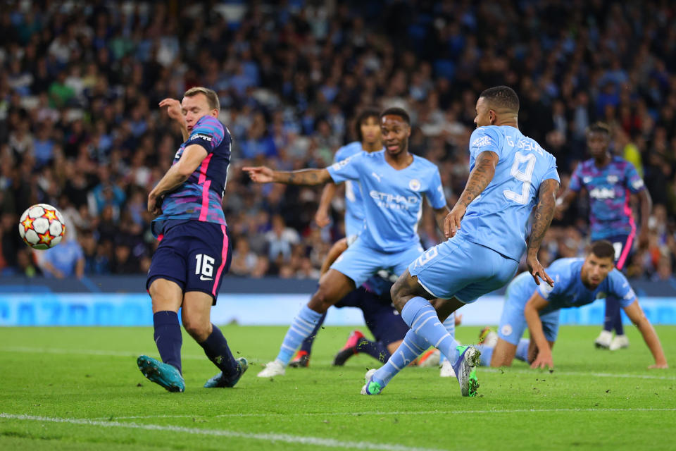 RB Leipzig kassierte bei Manchester City eine herbe Klatsche. (Bild: Getty Images)