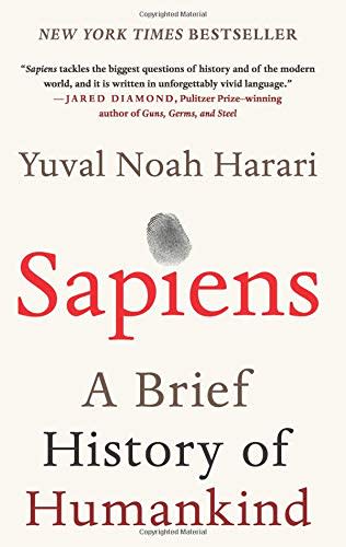 8) Harper Sapiens: A Brief History Of Humankind by Yuval Noah Harari