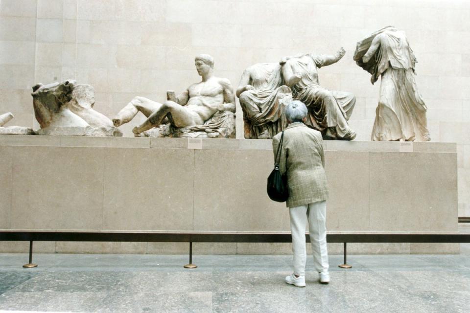 The British Museum does not charge visitors to see the Elgin Marbles (Philip Ide)