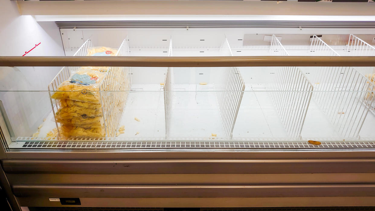 Despite the panic buying, people are still ignoring some foods. (Getty Images)