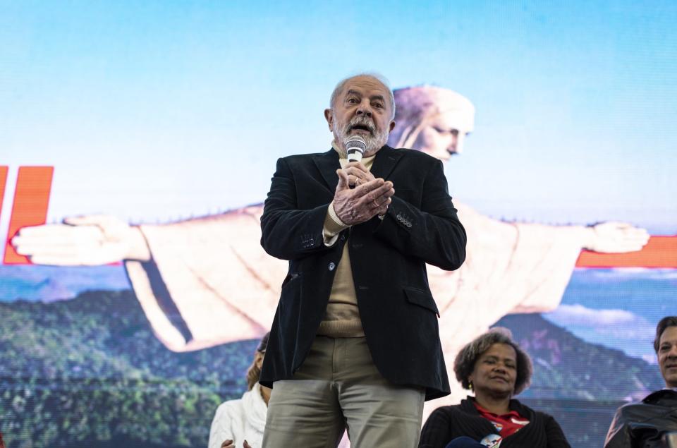 ***ARQUIVO***SÃO BERNARDO DO CAMPO, SP, 04.09.2022 - O ex-presidente Lula (PT) durante encontro com trabalhadoras domésticas, no Sindicato dos Metalúrgicos do ABC. (Foto: Bruno Santos/Folhapress)