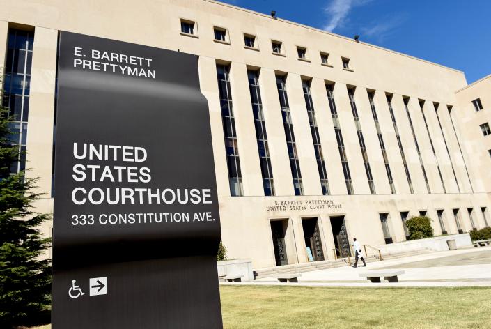 The E. Barrett Prettyman U.S. Courthouse in Washington, D.C.