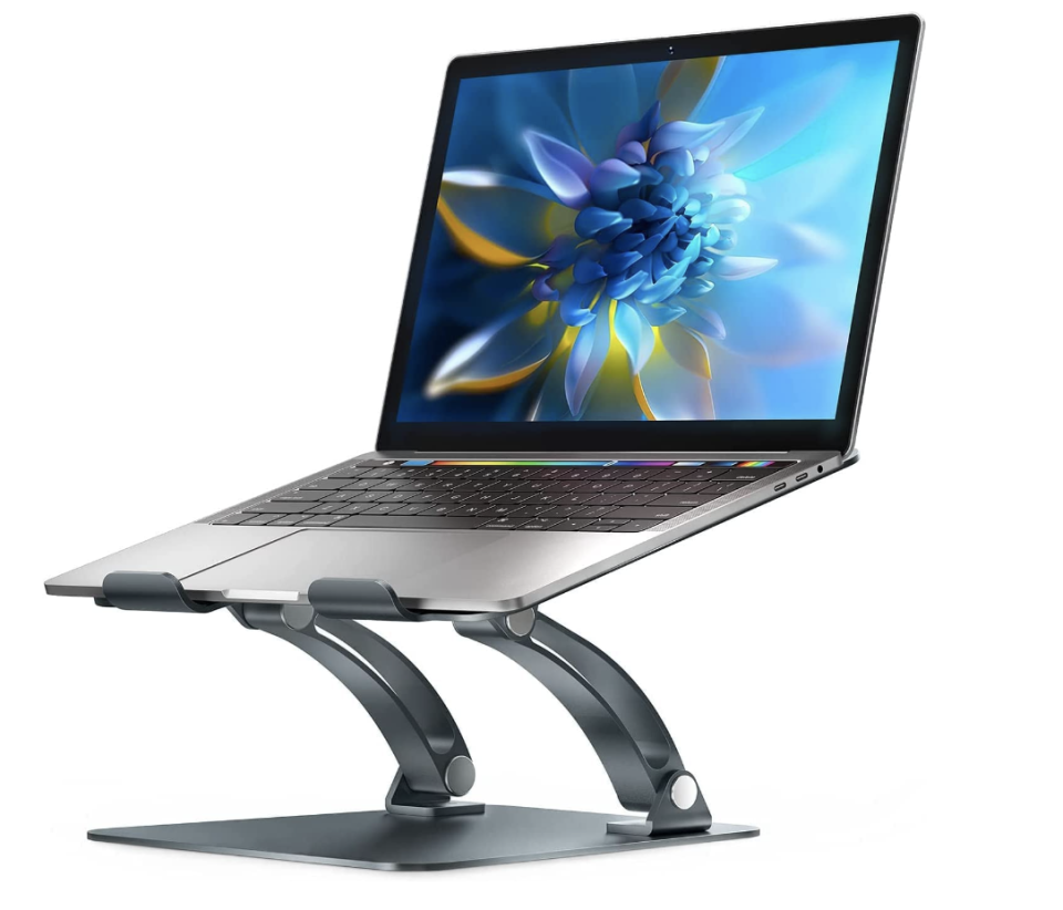 Ergonomic Adjustable Laptop Stand (Photo via Amazon)