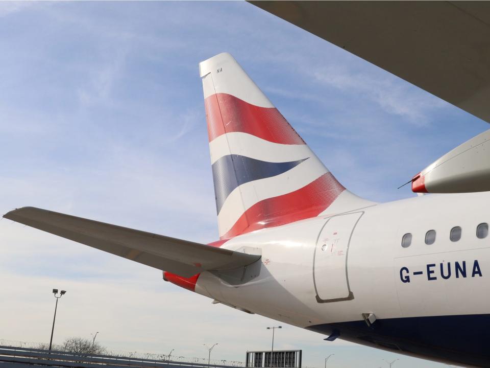 British Airways Airbus A318 JFK Tour