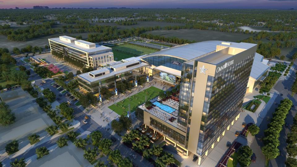 The Star, which sits on 91 acres in Frisco, a suburb north of downtown Dallas, is part of the "$5 Billion Mile," comprised of four mixed-use developments along the Dallas North Tollway.