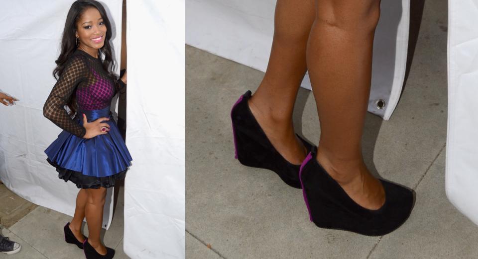 Keke Palmer Shoes Over the Years, 2012