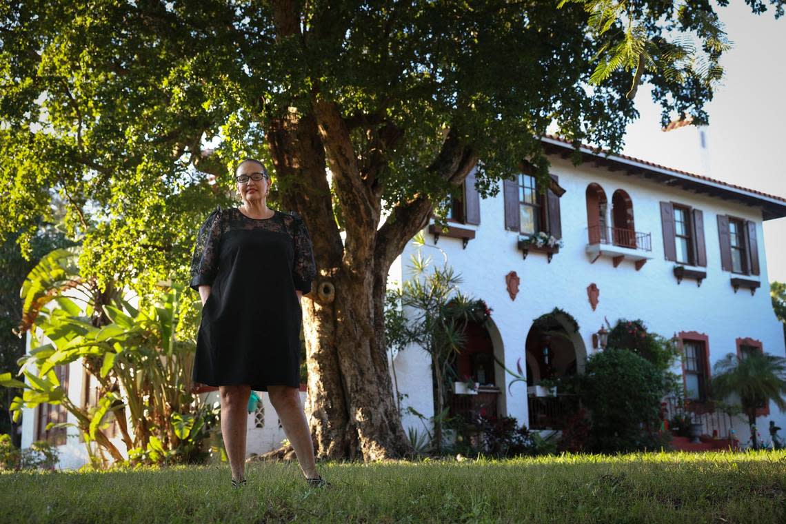 Susana Baker lives in a Mediterranean revival mansion built in 1924 by a fruit farmer and Design District developer named Theodore V. Moore (known in his era as Florida’s ‘Pineapple King’). The house sits on a slight hill in Buena Vista 19 feet above sea level, which counts as high ground in Miami-Dade County.