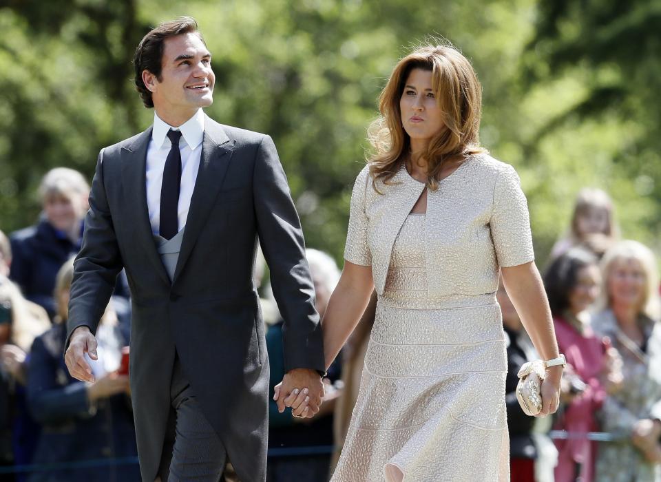 Roger et Mirka Federer