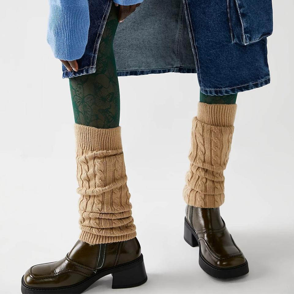 Chelsea Cable Leg Warmers