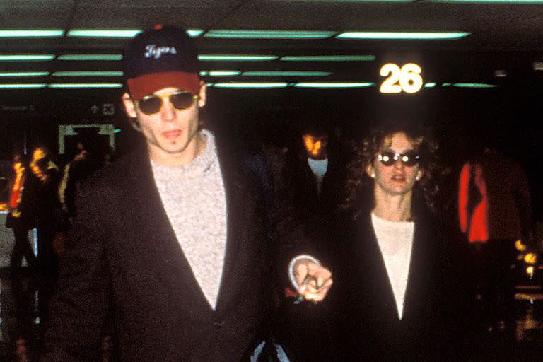 Johnny Depp y Jennifer Grey estuvieron en pareja en 1989 (Foto: Vinnie Zuffante) (Vinnie Zuffante/)