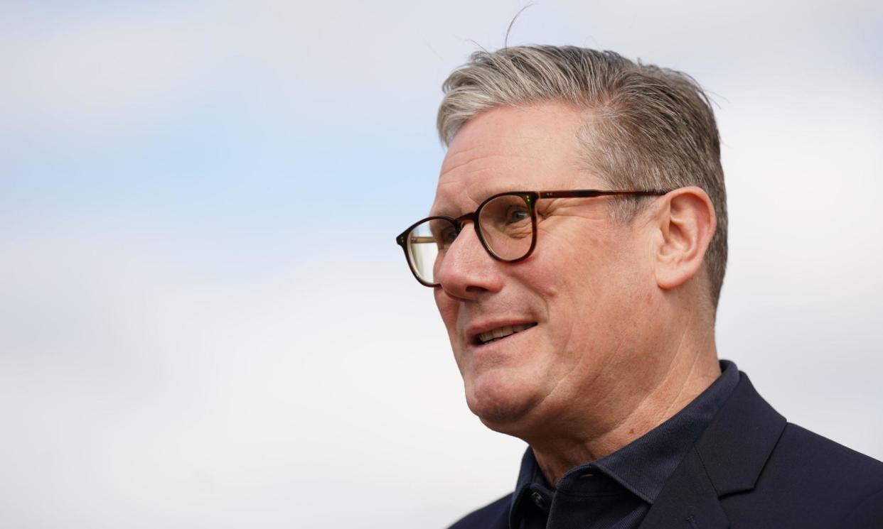 <span>Labour has appointed a dedicated employee to work with influencers and seed positive messages about Keir Starmer’s party on TikTok and Instagram.</span><span>Photograph: Joe Giddens/PA</span>
