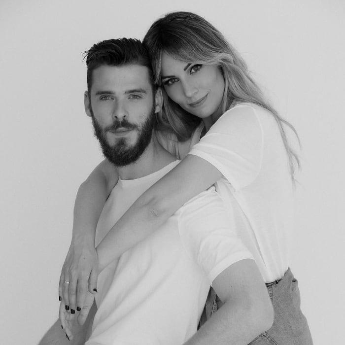 Edurne y David de Gea